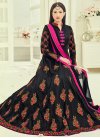 Magnificent Gauhar Khan Banglori Silk Floor Length Anarkali Salwar Suit - 1