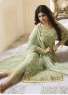 Ayesha Takia Faux Georgette Pant Style Classic Suit - 1