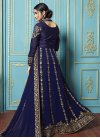Embroidered Work Faux Georgette Long Length Anarkali Suit - 2
