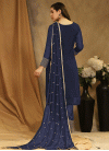 Faux Georgette Pant Style Pakistani Salwar Kameez For Ceremoniaal - 1