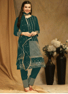 Pant Style Pakistani Salwar Kameez For Ceremonial - 2