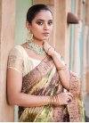 Jacquard Silk Swarovski Work Trendy Saree - 1