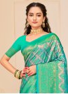 Kanjivaram Silk Traditional Designer Saree For Ceremonial - 1