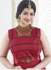 Ayesha Takia Gold Zardosi Work Long Length Designer Suit For Ceremonial - 1
