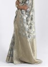 Linen Designer Traditional Saree - 2