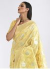 Linen Designer Contemporary Style Saree - 4