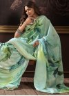 Sea Green and Turquoise Traditional Designer Saree For Festival - 2