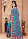 Pure Georgette Traditional Saree - 1