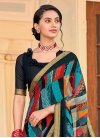 Faux Chiffon Contemporary Style Saree For Ceremonial - 1