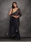 Faux Georgette Embroidered Work Traditional Designer Saree - 2