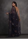 Faux Georgette Embroidered Work Traditional Designer Saree - 3