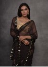 Faux Georgette Designer Contemporary Style Saree For Ceremonial - 4