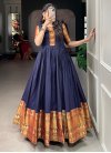 Cotton Blend Readymade Trendy Gown For Ceremonial - 2