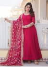 Faux Georgette Readymade Designer Gown For Ceremonial - 2