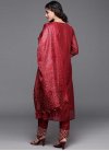Chanderi Silk Embroidered Work Readymade Designer Salwar Suit - 1
