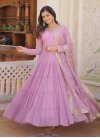 Faux Georgette Readymade Classic Gown For Ceremonial - 2