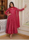 Faux Georgette Readymade Designer Gown - 4