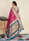 Woven Work Banarasi Silk Designer Contemporary Saree For Ceremonial - 3
