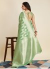 Art Silk Woven Work Designer Contemporary Style Saree - 2
