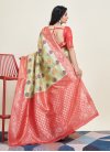 Art Silk Designer Contemporary Style Saree - 4