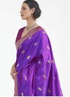 Kanjivaram Silk Designer Contemporary Style Saree - 1