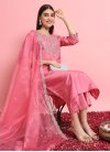 Silk Blend Readymade Designer Salwar Suit For Ceremonial - 4