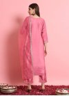 Silk Blend Readymade Designer Salwar Suit For Ceremonial - 1