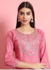Silk Blend Readymade Designer Salwar Suit For Ceremonial - 3