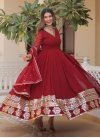 Faux Georgette Readymade Classic Gown For Festival - 2