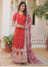 Faux Georgette Readymade Trendy Gown For Festival - 5