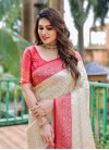 Woven Work Kanjivaram Silk Trendy Classic Saree For Ceremonial - 2