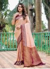 Kanjivaram Silk Woven Work Designer Contemporary Style Saree - 1