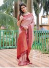 Kanjivaram Silk Designer Contemporary Saree For Ceremonial - 4