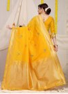 Banarasi Silk Designer Contemporary Style Saree For Ceremonial - 1