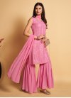 Faux Georgette Readymade Salwar Suit For Festival - 1