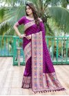 Bandhej Print Work Silk Blend Designer Traditional Saree - 2