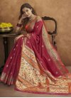 Woven Work Paithani Silk Designer Contemporary Style Saree - 3