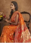 Woven Work Designer Contemporary Style Saree For Ceremonial - 3