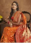 Woven Work Designer Contemporary Style Saree For Ceremonial - 2