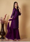 Faux Georgette Readymade Designer Suit For Ceremonial - 2