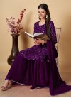 Faux Georgette Readymade Designer Suit For Ceremonial - 3