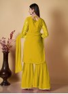Faux Georgette Readymade Designer Salwar Suit - 1