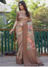 Silk Blend Designer Contemporary Style Saree - 3