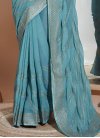 Fancy Fabric Designer Contemporary Style Saree - 3