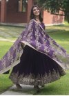 Faux Georgette Readymade Floor Length Gown - 3