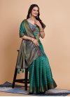 Art Silk Woven Work Trendy Classic Saree - 4