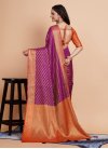 Art Silk Designer Contemporary Saree - 4