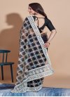 Net Traditional Designer Saree For Ceremonial - 3