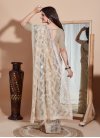 Embroidered Work Net Trendy Classic Saree - 4
