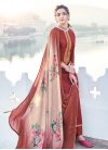 Uppada Silk Palazzo Style Pakistani Salwar Suit For Ceremonial - 2